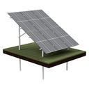 [KG-DPV 2X3 "L"] KG Stół dwupodporowy dla 6PV (2x3), układ PIONOWY, moduł do szerokości 113,5cm / wysokości 220cm