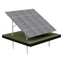[KG-DPV 2X4 "L"] KG Stół dwupodporowy dla 8PV (2x4), układ PIONOWY, moduł do szerokości 113,5cm / wysokości 220cm