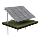 [KG_JPV 2x4] KG Konstrukcja gruntowa jednopodporowa dla 12PV (2x4), układ PIONOWY, moduł do szerokości 114cm / wysokości 180cm