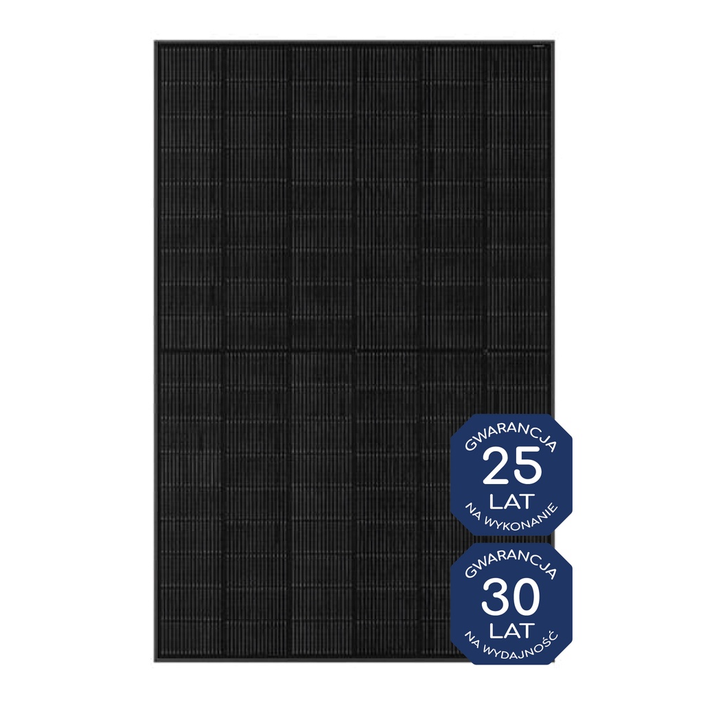 JA Solar JAM54D41-435GB 435W, N-Type, 1722x1134x30 mm, Bifacial Double Glass Half-Cut Full Black