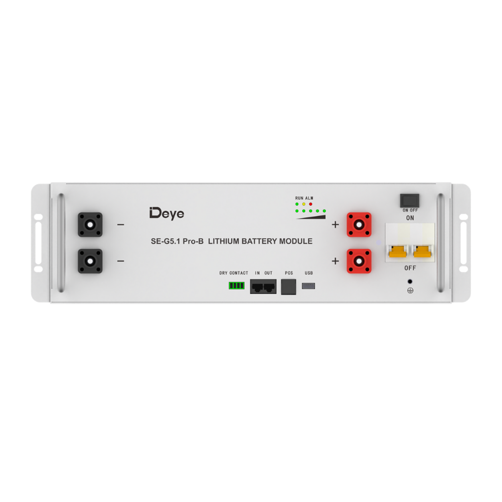 Deye SE-G5.1 Pro-B, magazyn energii 5,12kWh, LFP (LV)