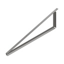 EMS Vertical triangle 15 degrees, 40x40x4 (mm)