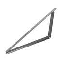 EMS Vertical triangle 25 degrees, 40x40x4 (mm), for PV > 2m