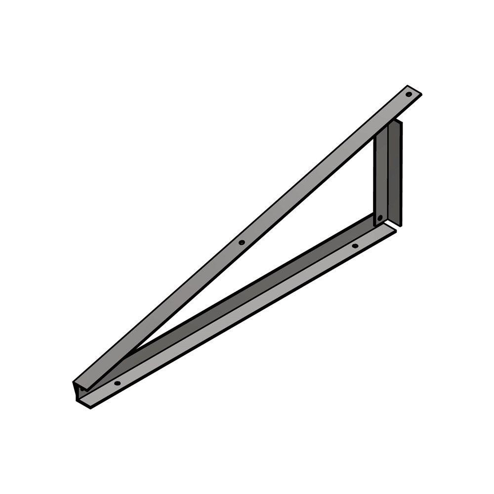 EMS Horizontal triangle 15 degrees, 40x40x4 (mm)
