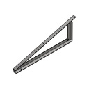 EMS Horizontal triangle 15 degrees, 40x40x4 (mm)