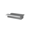 EMS Mid clamp H=12/5 mm, L=50 mm, silver