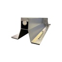 EMS Trapezoidal bridge, high-profile, FLEX H=70mm, L=400mm with EPDM