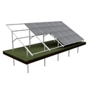 [KG-DPH 4X4 "M"] KG Stół dwupodporowy dla 16PV (4x4), układ POZIOMY, moduł do szerokości 113,5 cm / wysokości 200 cm