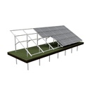 [KG-DPH 4X6 "S"] KG dual-support mounting system for 24 PV modules (4x6), HORIZONTAL orientation, module dimensions up to 113.5 cm in width / 180 cm in height