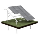 [KG-DPV 2X4 "L"] KG Stół dwupodporowy dla 8PV (2x4), układ PIONOWY, moduł do szerokości 113,5cm / wysokości 220cm