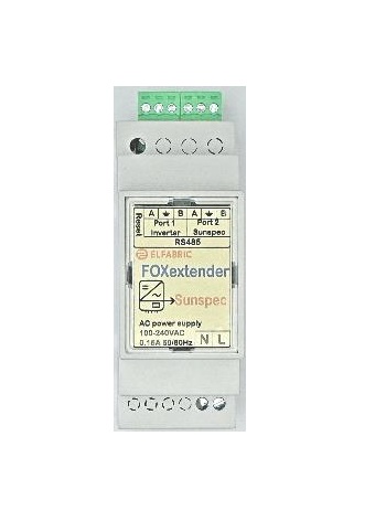 FOXextender - Sunspec rozszerzenie do falowników firmy FoxEss