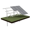 [KG_JPV 2x5] KG Konstrukcja gruntowa jednopodporowa dla 10PV (2x5), układ PIONOWY, moduł do szerokości 114cm / wysokości 180cm