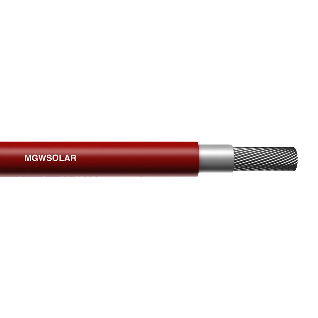 BG Solar cable 1m 6,0mm2, red, H1Z2Z2