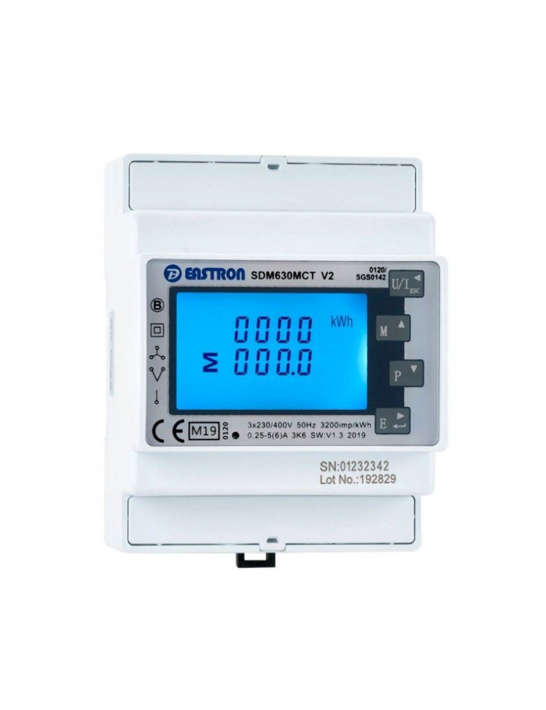 KStar Licznik energii - Smart Meter dla 10K-120K Three Phase Inverter Models/Single PC SDM630MCT