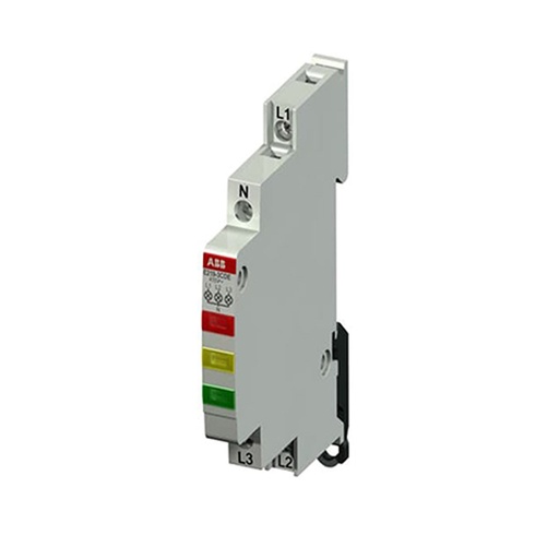 [2CCA703902R0001] ABB Kontrolka faz, lampka modułowa E219-3CDE, potrójna