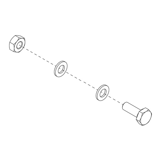 [800002] KG Zestaw śrubowy "2" dla JPH JPV