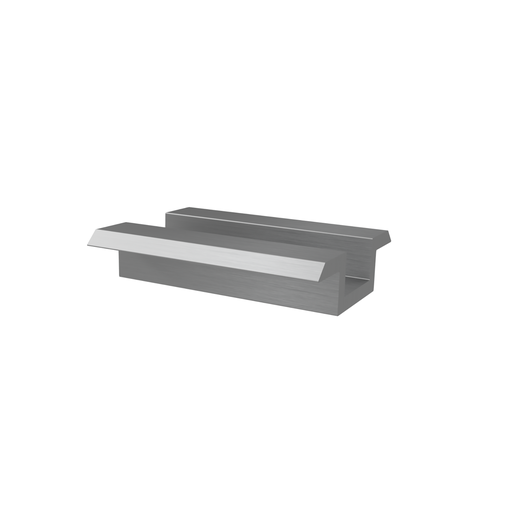 [800310] EMS Mid clamp H=12/5 mm, L=50 mm, silver