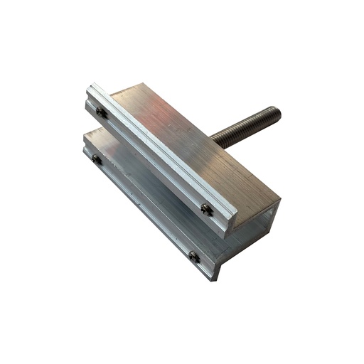 [820302-30-50V] AERO Klema środkowa srebrna z pinem H= od 30 do 50mm