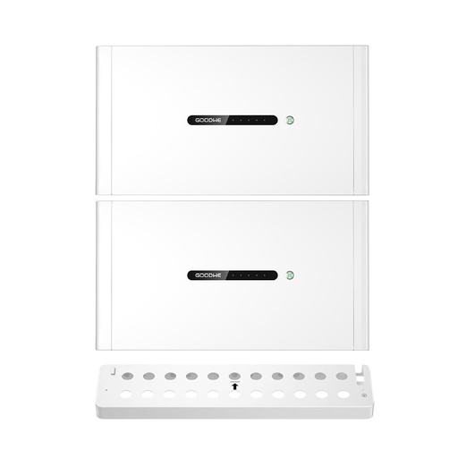 [GW_LX D5.0-10kWh+Base] Goodwe Lynx zestaw: 2 x moduł bateryjny LX D5.0-10 V2 (10kWh) z BMS + podstawa