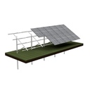 [KG_JPV 2x9] KG Konstrukcja gruntowa jednopodporowa dla 18PV (2x8), układ PIONOWY, moduł do szerokości 114cm / wysokości 180cm