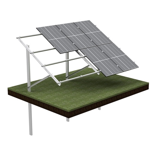 [KG-JPV 2X4 M+] KG Stół jednopodporowy dla 8PV (2x4), układ PIONOWY, moduł do szerokości 114cm / wysokości 180cm
